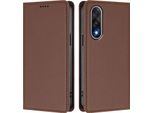 Custodia In Pelle Per Oneplus Nord 5 / Ace 5 Ultra, Custodia Flip Magnetica In Finto Cuoio Con Supporto Marrone