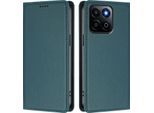 Custodia In Pelle Per Honor 400 Smart /Honor X7D, Custodia Magnetica In Finto Cuoio Con Supporto Verde