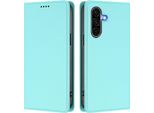Custodia In Pelle Per Samsung Galaxy A36 5G, Flip Case Magnetico In Finto Cuoio Con Supporto Verde Menta