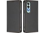 Custodia Per Oneplus Nord CE4, Custodia Magnetica Antiurto In Finto Cuoio Flip Cover Con Supporto Nero