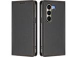 Custodia In Pelle Per Itel A95, Flip Case Magnetico In Finto Cuoio Con Supporto Nero