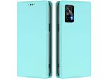 Custodia In Pelle Per Realme Gt 5G/Realme Gt Neo, Flip Case Magnetico In Finto Cuoio Con Supporto Verde Menta