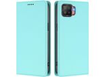 Custodia In Pelle Per Oppo F17, Custodia Magnetica In Finto Cuoio Flip Con Supporto Verde Menta
