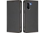 Custodia Per Telefono Cellulare Per Oneplus Nord CE5 / Ace 5 Racing,Poliuretanoleather Flip Cover Antiurto Custodia Magnetica Con Supporto Nero