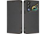 Custodia Per Telefono Cellulare Per Zte Nubia Neo 3 Gt,Poliuretanopelle Flip Cover Antiurto Custodia Magnetica Con Supporto Nero