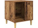 Vidaxl Cuccia Per Cani In Legno Recuperato 44 X 42 X 49 Cm Materiale A Base Di Legno