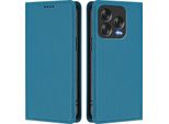 Custodia Per Cellulare Per Zte Blade V70 Vita/Blade V70 Design/Nubia V70 Design,Poliuretanoleather Flip Cover Custodia Magnetica Antiurto Con Supporto Blu