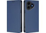 Custodia Per Telefono Cellulare Per Ulefone Note 19, Flip Cover In Finto Cuoio Antiurto Magnetica Con Supporto Blu Scuro