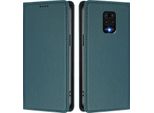 Custodia In Pelle Per Xiaomi Redmi Note 9S/ 9 Pro/ 9 Pro Max, Custodia Magnetica In Finto Cuoio Con Supporto Verde