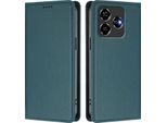 Custodia Per Cellulare Per Zte Axon 60/Blade V60/Nubia V60,Poliuretanoleather Flip Cover Custodia Magnetica Antiurto Con Supporto Verde