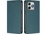 Custodia In Pelle Per Ulefone Note 18 Pro / Note 18 Ultra, Custodia Flip Magnetica In Finto Cuoio Con Supporto Verde