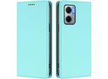Custodia In Pelle Per Xiaomi Poco M5/M4 5G/Redmi 10 5G, Custodia Flip Magnetica In Finto Cuoio Con Supporto Verde Menta