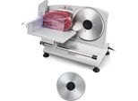 Vevor Affettatrice Multiuso Per Carne 150 W Affettatrice Elettrica Con Lama Da 17 Cm, Affettatrice Per Carne Con Spessore Regolabile Da 0 A 15 Mm, Per Carne Congelata Prosciutto Bistecca Di Prima Scelta
