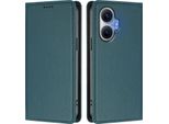Custodia Per Telefono Cellulare Per Xiaomi Poco F7/Redmi Turbo 4 Pro, Flip Cover In Finto Cuoio Antiurto Magnetica Con Supporto Verde