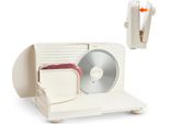 Vevor Affettatrice Multiuso Per Carne 180 W Affettatrice Elettrica Con Lama Da 17 Cm, Affettatrice Per Carne Con Spessore Regolabile Da 0 A 15 Mm, Per Carne Congelata Prosciutto Bistecca Di Prima Scelta