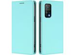 Custodia In Pelle Per Xiaomi Mi 10T / Mi 10T Pro, Custodia Flip Magnetica In Finto Cuoio Con Supporto Verde Menta