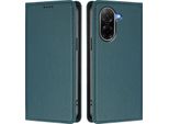 Custodia In Pelle Per Xiaomi Redmi A5 4G, Custodia Magnetica In Finto Cuoio Con Supporto Verde