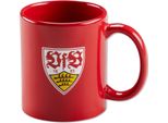 Tazza Vfb Stuttgart Retro Relief Rossa – Tazza In Ceramica Ufficiale, 300 Ml