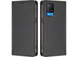 Custodia Per Telefono Cellulare Per Oppo A54 4G/A54S/A55 5G/A16/A16S/A55S 5G/A53S 5G/A56 5G, Custodia In Finto Cuoio Flip Cover Antiurto Magnetica Con Supporto Nero
