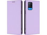 Custodia Per Telefono Cellulare Per Oppo A54 4G/A54S/A55 5G/A16/A16S/A55S 5G/A53S 5G/A56 5G, Custodia In Finto Cuoio Flip Cover Antiurto Magnetica Con Supporto Viola