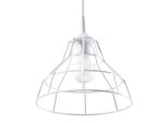 Lampada A Sospensione Anata Bianco 1Xe27 15W Acciaio 95X25X25Cm Sollux Lighting