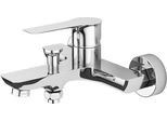 Miscelatore Da Bagno Di Design Per Montaggio A Parete Senza Set Doccia Cromo