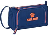 Astuccio Per Matite Kelme Blu Navy Arancione Blu Navy (20 X 11 X 8,5 Cm)