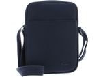 Lacoste Borsa A Tracolla Men's Classic Vertical Camera Bag Marine 166 Blu Scuro