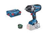 Pro Akku-Schlagschrauber Biturbo Gds 18V-1000 C Professional Solo, 18Volt Blau/Schwarz, Bluetooth Modul, Ohne Akku Und LadegeräT, 1/2", In L-BOXX"