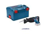 Pro Akku-SäBelsäGe Biturbo Gsa 18V-28 Professional Solo Blau/Schwarz, Ohne Akku Und LadegeräT, In L-BOXX