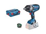 Pro Akku-Schlagschrauber Biturbo Gds 18V-1050 Hc Professional Solo, 18Volt Blau/Schwarz, Bluetooth Modul, Ohne Akku Und LadegeräT, 3/4", In L-BOXX"