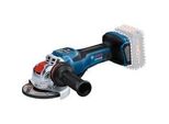 PRO X-LOCK Akku-Winkelschleifer Biturbo GWX 18V-15 PSC Professional Solo, Ø 125Mm Blau/Schwarz, Ohne Akku Und LadegeräT, In L-BOXX