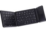 Inline® Tastiera Bluetooth Pieghevole Con Touchpad, Nero