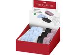 Faber-Castell 182477 FABER-CASTELL Gomma Da Cancellare In Plastica Sleeve Mini, Assortiti