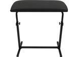 Bracciolo Per Tatuaggi - Supporto - Imbottitura Grande 73×40 Cm - Girevole A 340° - Altezza Regolabile 67-100 Cm - Portata 80 Kg - Struttura Robusta - Nero