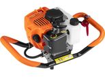 Kraft&Dele | Trivella, 2T, 4,9 Kw, 6,7 Cv, Motore A Benzina, Trivella, Con Motore A 2 Tempi, Trivella Per Pali, Per Forature Pulite