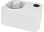 Clatronic Profi-Eismaschine mit Kompressor inkl. Timer, Ice Cream Maker für Eis, Sorbet und Frozen Yoghurt bis zu 1,2 Liter, Speiseeismaschine 150 Watt inkl. Automatikkühlung ICM-3784