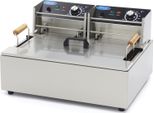 Maxima - Friggitrice Gastro - 15 L - 1 Cestello - Fino A 3 Kg Di Patatine Fritte