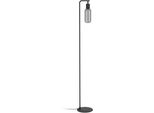 Eglo Stehlampe "Maione Stehlampe - Stahl - E27 - 1X4W - IP20", Schwarz, 1, H: 151Cm, 1 Stk., Leuchten, Standleuchte, Leselampe, Wohzimmer, Schlafzimmer, L22 X B9 X H151 Cm, Stehlampe
