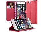 Cadorabo Custodia Per Apple Iphone 6 / 6S Custodia Protettiva In Rosso Custodia Per Cellulare Cover Chiusura Magnetica