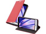 Cadorabo Cover Per Lg G3 Mini / G3 S Cover Protettiva In Rosso Custodia Per Cellulare Cover Chiusura Magnetica