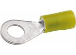 Connettore Ad Anello Connettore A Crimpare Isolato Sezione: 4,0 - 6,0 Mm², Foro Per Occhiello: 5,3 Mm / M5, Giallo (Hella) Venduto Solo In Confezioni Da 50, Prezzo Per 100 Unità