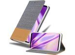 Custodia Cadorabo Per Samsung Galaxy S9 Custodia Protettiva In Grigio Custodia Per Cellulare Custodia A Libro Cover