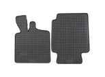 Per Smart Fortwo Coupé Dal 1998-02/2007 Tappetini In Gomma Petex Montati 2 Pezzi Neri Tappetini Per Tutte Le Stagioni Tappetini In Gomma Per Il Pavimento