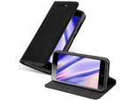 Cadorabo Custodia Per Zte Blade A612 Custodia Protettiva In Nero Per Cellulare Custodia Cover Chiusura Magnetica