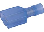 Terminale A Lama Hella Connettore A Crimpare Completamente Isolato Sezione: 1,5 - 2,5 Mm², Dimensione Del Connettore: 6,3 X 0,8 Mm, Blu