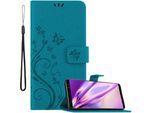 Cadorabo Cover Per Samsung Galaxy Note 8 Cover Protettiva In Blu Cover Protettiva Cover Per Telefono Cellulare Custodia Fiori Custodia Fiori