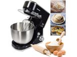 Syntrox Germania Robot Da Cucina Impastatrice Impastatrice, Vasca In Acciaio Inox, 5 Litri "Nero"""