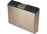 Joseph Joseph Folio™ Set Di 4 Taglieri Grandi Con Supporto In Acciaio Inox - Oro Rosa