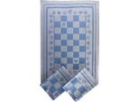 Panno Extra Assorbente 50X70 Cm Teiera/Punto Blu 3 Pz